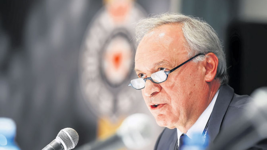 Vučelić: Vreme iskušenja za Partizan