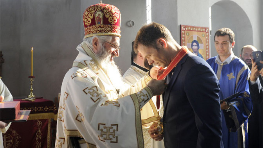 I Siniša Mali dobio orden od SPC