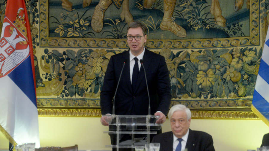 Vučić: Srbija i Grčka pravi prijatelji