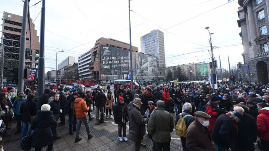 Завршен протест против Рио Тинта
