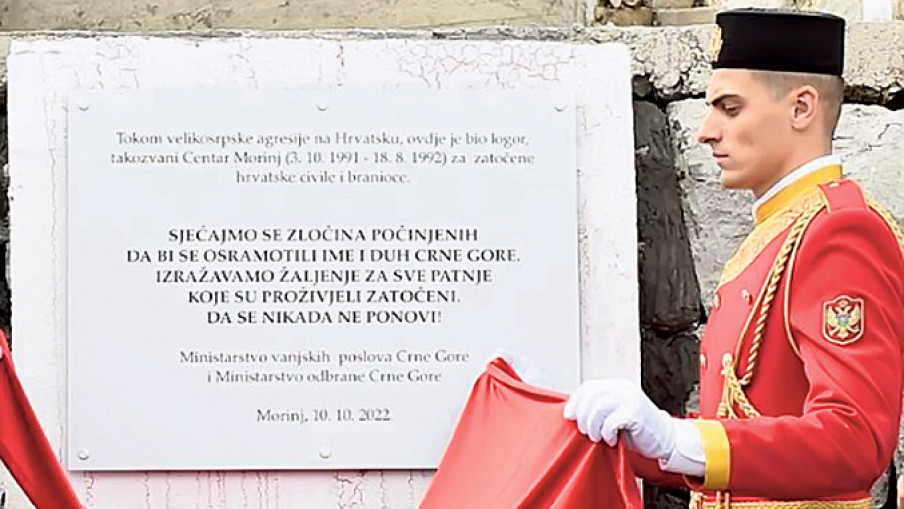 Abazović najavio da će spomen-ploča u Morinju biti uklonjena, a tekst redigovan