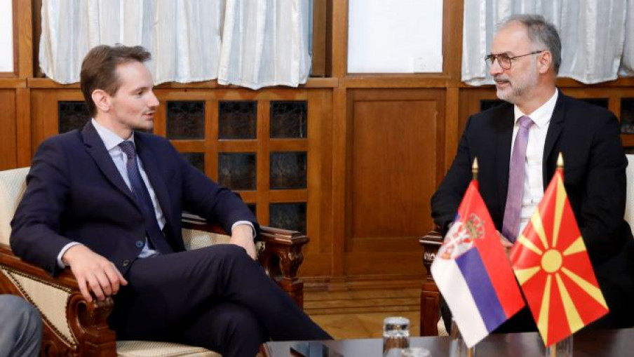 Stefan Krkobabić u Sobranju Severne Makedonije