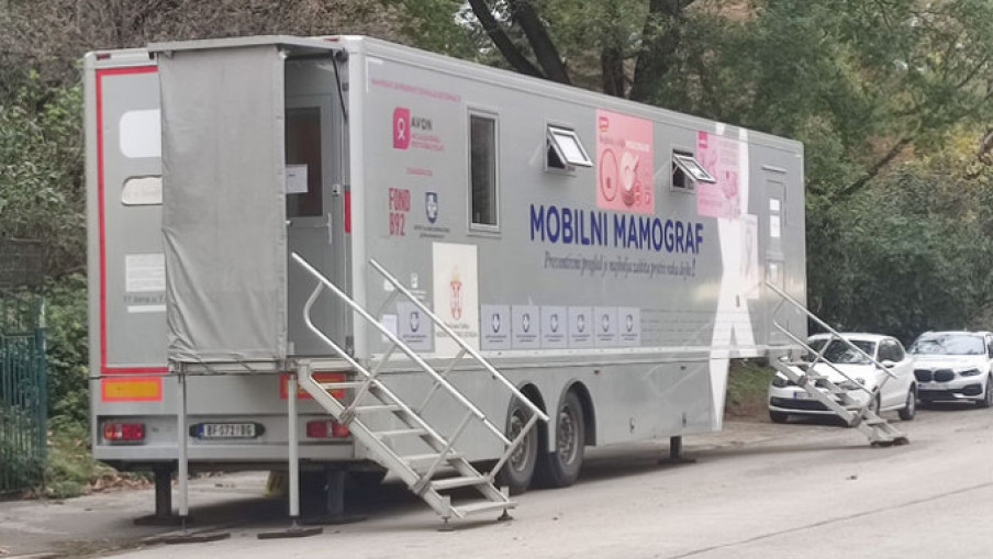 Mobilni mamograf nastavlja sa radom, od danas ispred zgrade RTS-a