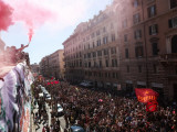 Рим: Десетине хиљада људи на митингу и контрамитингу против мигрантима