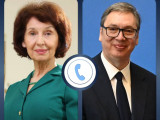 Вучић са председницом Северне Македоније ратговарао о стабилности у региону