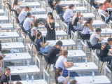 Hiljade maturanata na prijemnim ispitima na Beogradskom sajmu