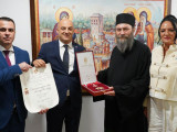 Iguman hilandarski Metodije primio Sretenjski orden