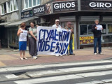 Петоро пензионера одржало студентски протест у Београду