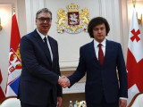 Vučić se sastao sa premijerom Gruzije Kobahidzeom u Tbilisiju