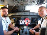 Prvi avion „Er Srbije” sleteo na Brač