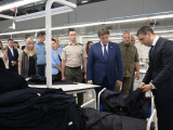 Ministar Gašić obišao fabriku „LUSS textile” u Kruševcu