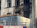 Požar zahvatio zgradu stare mlekare u Čačku