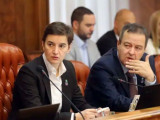 Брнабић и Дачић: Народ показао духовну снагу чекајући да се поклони Часном Појасу