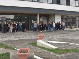 Дванаести дан протеста подршке ухапшеним директорима у Грачаници