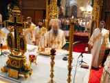 Патријарх Порфирије служио Свету литургију у Саборној цркви у Београду