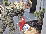 Обилазак наших војника у Либану