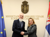 Снежана Пауновић са амбасадором Горијем о реформи јавне управе