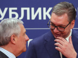 Вучић разговарао са Тајанијем о европским интеграцијама и јачању партнерства Србије и Италије