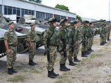 У току обука тенкиста Четврте бригаде копнене војске на полигону код Врања