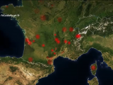 Десетине пожара у Француској од почетка јула